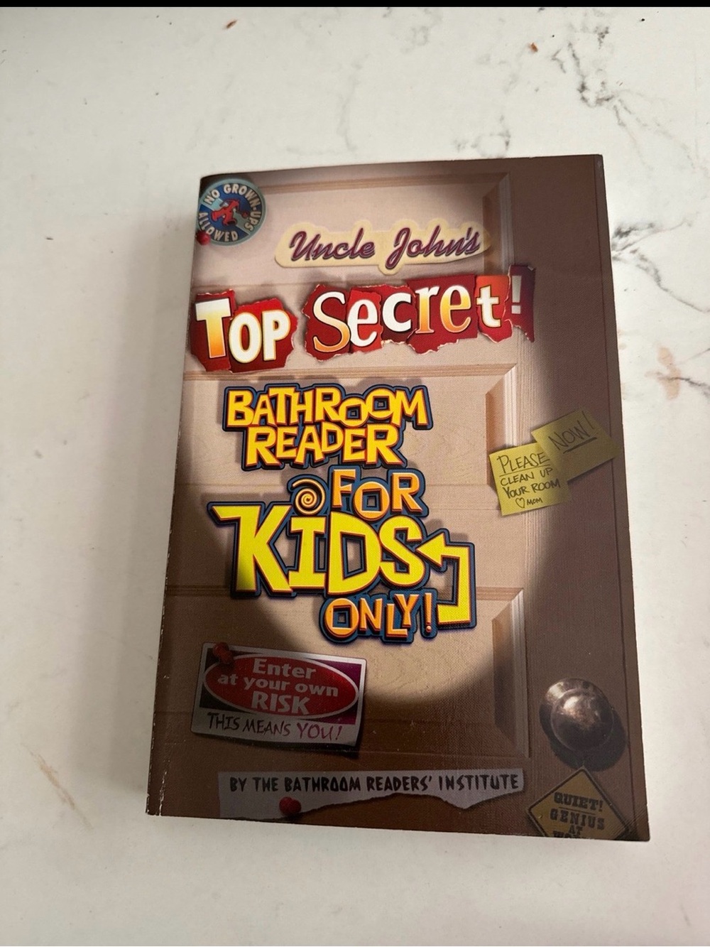 Top Secret! Bathroom Reader for Kids Only! - Brown Cover
